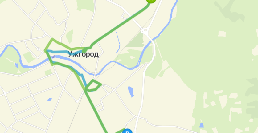 20 автобус Ужгород маршрут